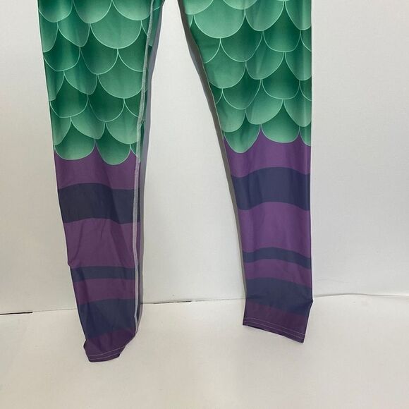 Silver Fox Women's Multicolored Printed Skinny Legging Pants Size Large - Picture 2 of 9